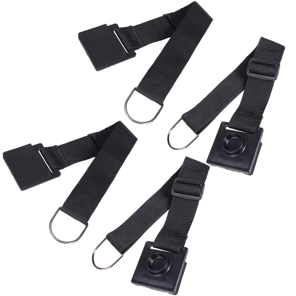 Correa Antideslizante de Resina Negra para Violonchelo y Contrabajo para Estabilidad y Protección 4 Piezas Soporte Ajustable de 40 a 70cm