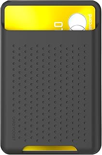 Card Holder for Back of Phone for MagSafe Magnetic Silicone RFID Wallet Compatible with iPhone 12/12 Pro/ 12 Mini/ 12 Pro Max