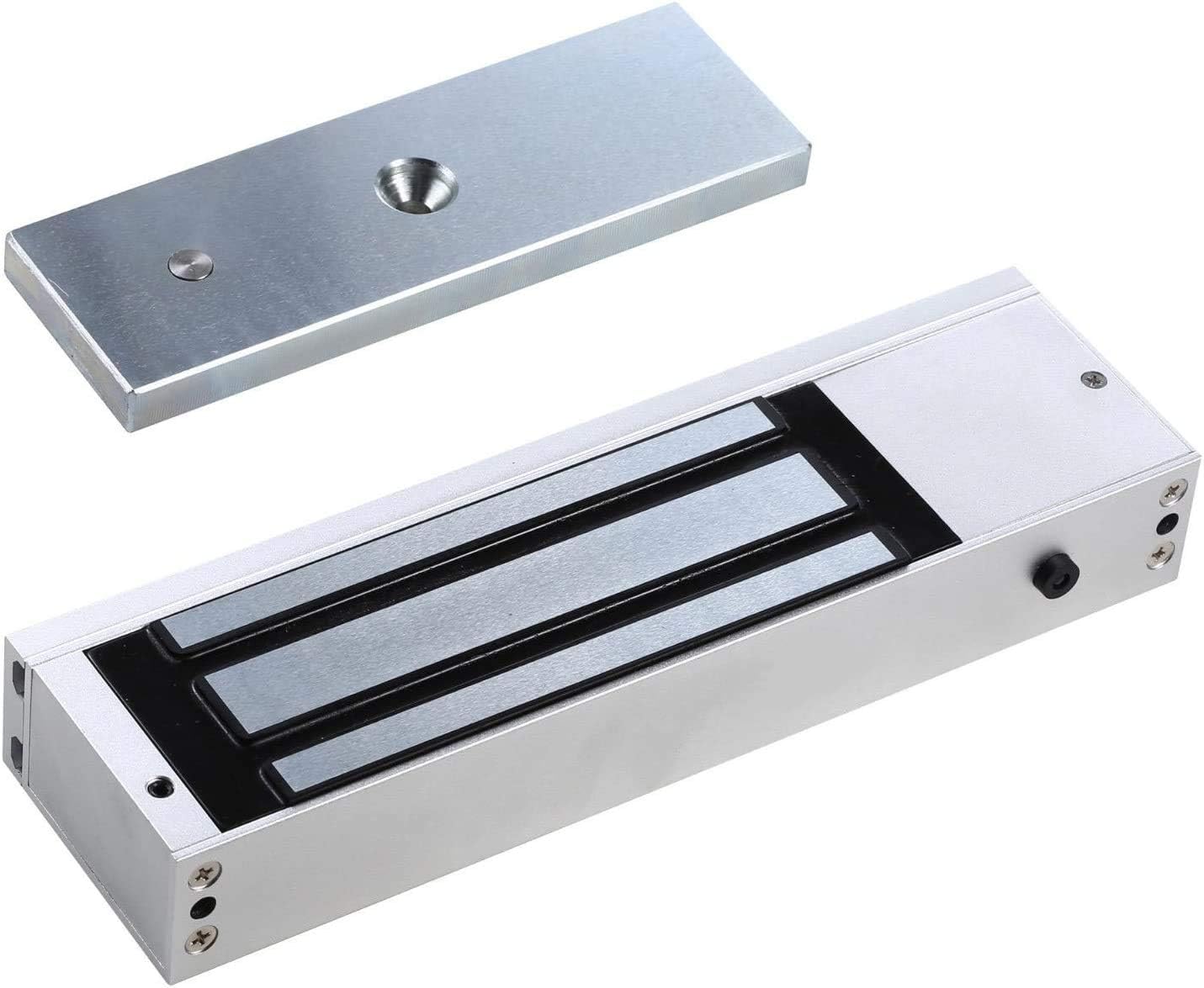 Outswinging 1200lbs Electromagnetic Door Lock System Remote and WiFi Controlled