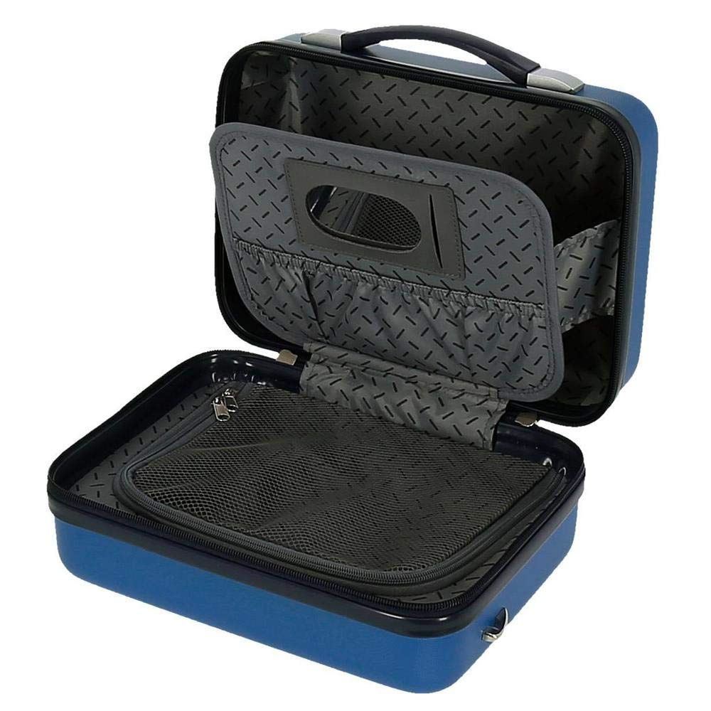 Disney Fun Stitch Nececer Adattabile Viola 29 x 21 x 15 cm Rigido ABS 9,14 L 0,8 kg, Viola, Taglia unica, Necessità adattabile