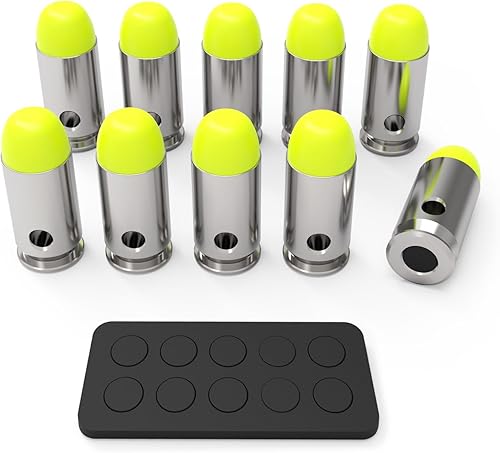 Miniatura 11 de Artemis Tapas de Seguridad Rondas de Entrenamiento Simuladas Reutilizables Múltiples Estilos con Peso Cercano al Real para Práctica de Fuego en Seco