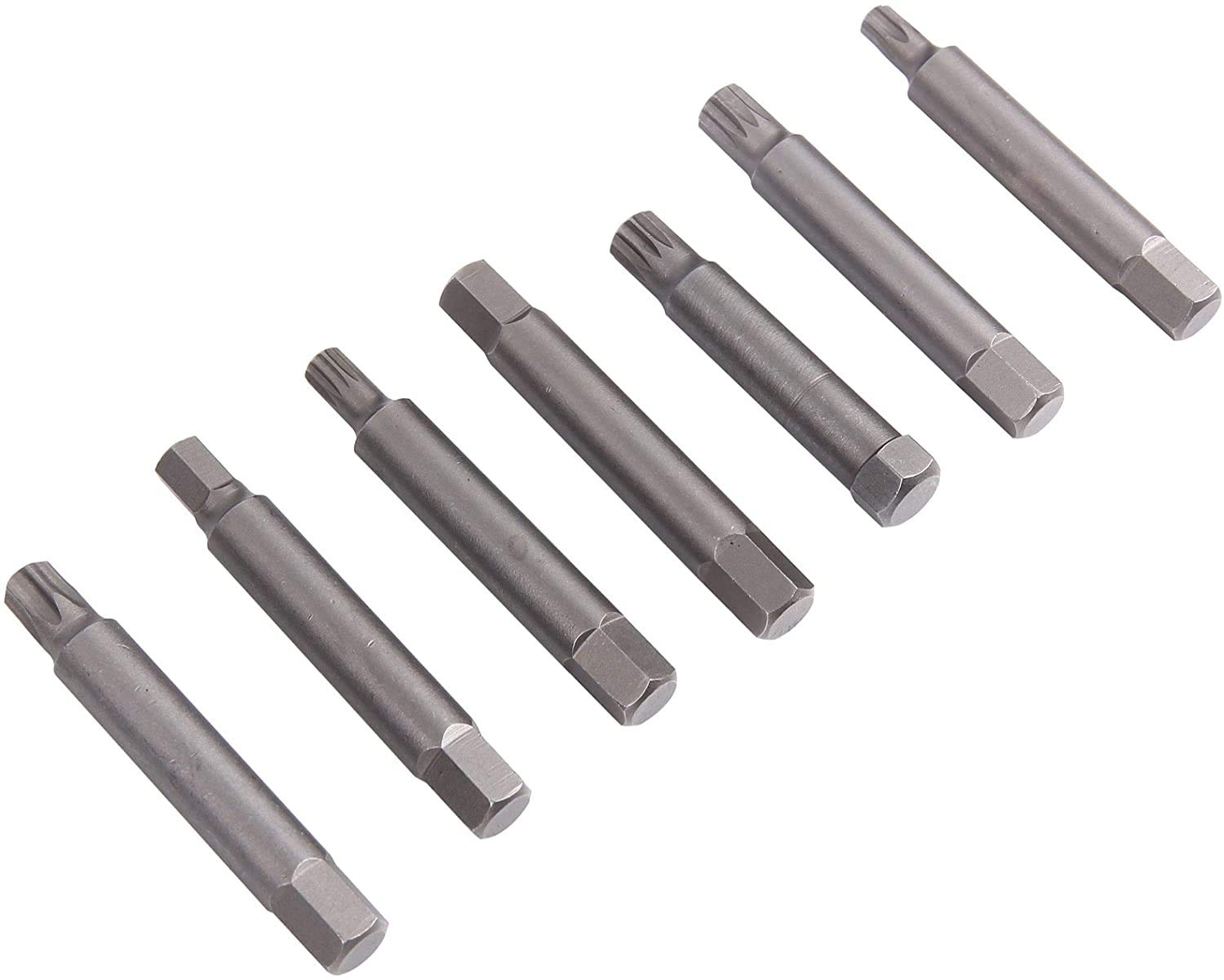 JOMAFA 18 Piezas Herramientas de Polea de Alternador 12.5 mm 1/2" Puntas para Alternador Llave Adaptador Para alternadores de Vehículos. Juego De Llaves y Puntas Para Quitar y Montar Alternador