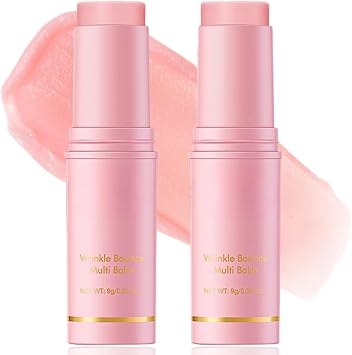 2PCS Wrinkle Multi Collagen Wand   Deep Wrinkle Filler Collagen Stick for Face,Lip   All-in-One Moisturising Balm for Women   Lifting, Tightening & Firming Night Care for Fine Lines