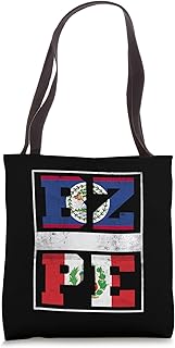 Belize and Peru Mix Heritage Belizean Peruvian Roots Tote Bag