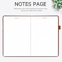 Vista 53 de Registro de cheques - Registros de cheques elegantes para chequera personal con registros de cheques y transacciones, registro de chequera de tapa