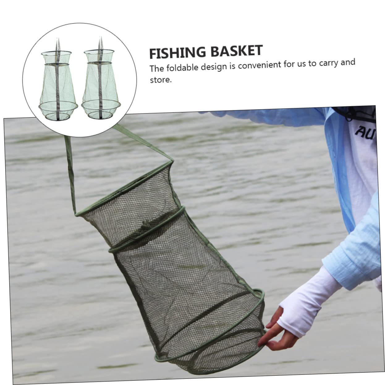 Yardwe 4 Uds Cebos De Pesca En Jaula para Peces De Pesca Plegables