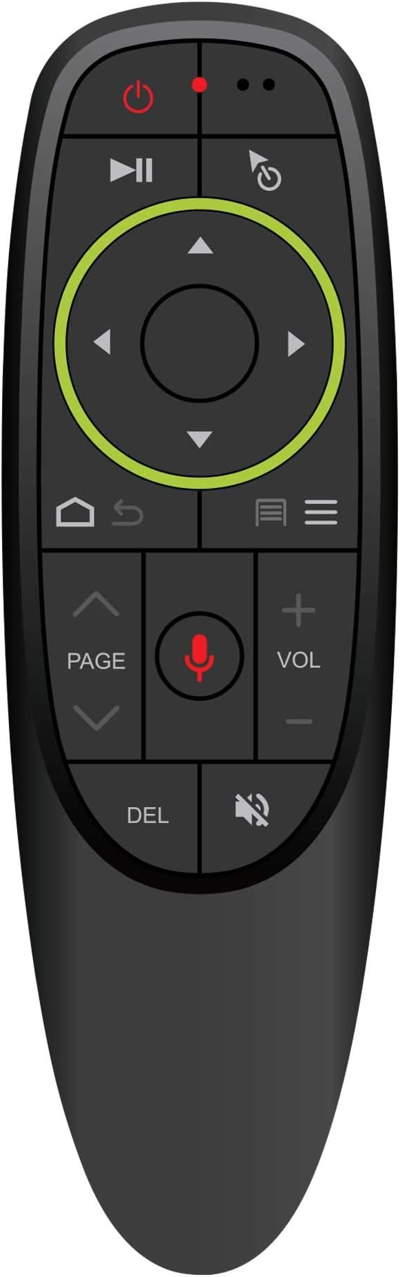 DroiX G10 Voice Controller Air-Mouse 2.4Ghz Wireless with Gyroscope for Android TV BOX,NVidia Shield DroiX T8-SE, X3, T95Q, PC, Laptops and Mini Projectors