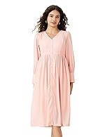 Symbol Women’s Polyester Crepe Fit and Flare One Piece Midi Length Dress (Available in Plus Sizes)