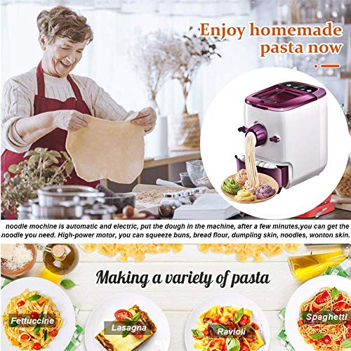 XLST Vollautomatisch Elektrische Nudelmaschine Multifunktion Pasta Maschine Home Small Vertical Knödel Nudelwerkzeuge 8… – Bild 3
