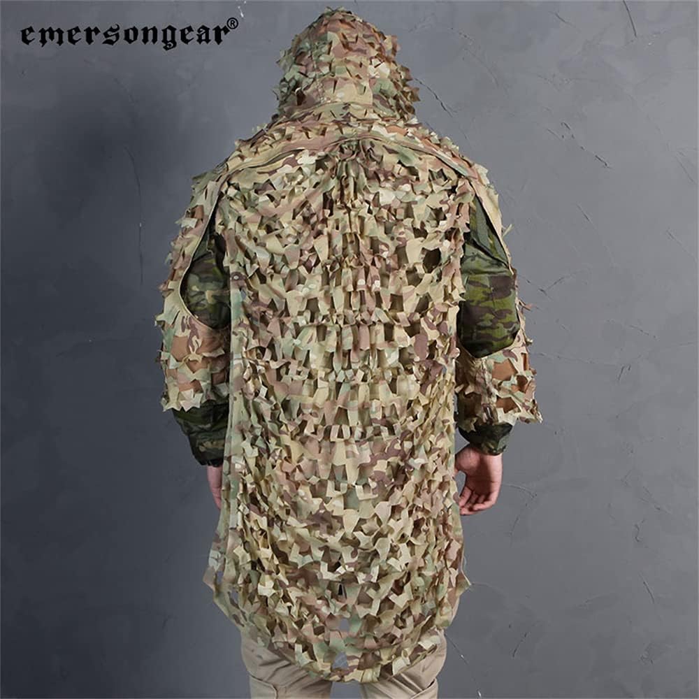 EMERSONGEAR Lightweight Assault Ghillie Suit,Forest Hunting Camouflage Clothing