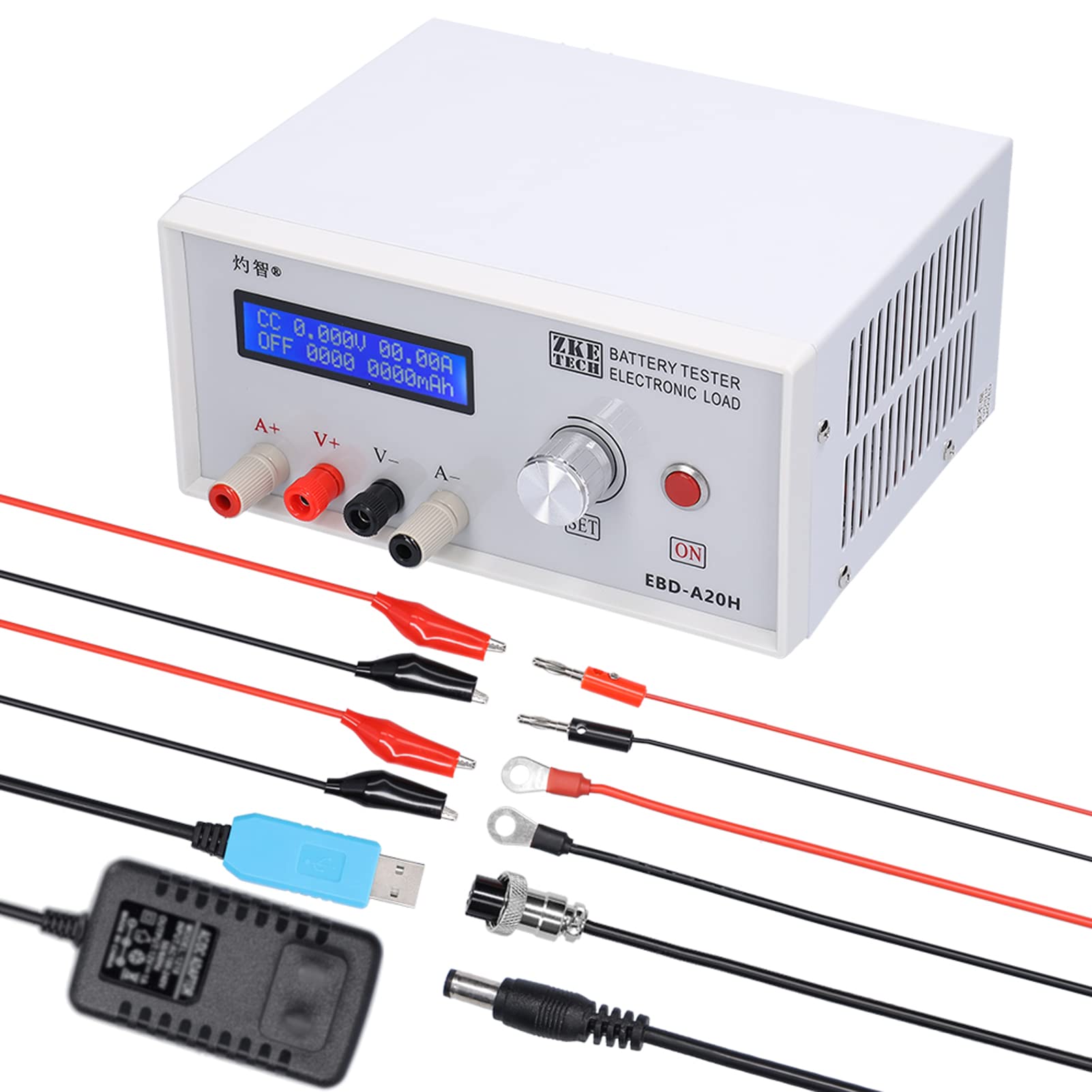 EBD-A20H Battery Tester 30V 20A 200W Multifunction Direct Current Electronic Load 20A Disr Support PC Online Software Control-image-25