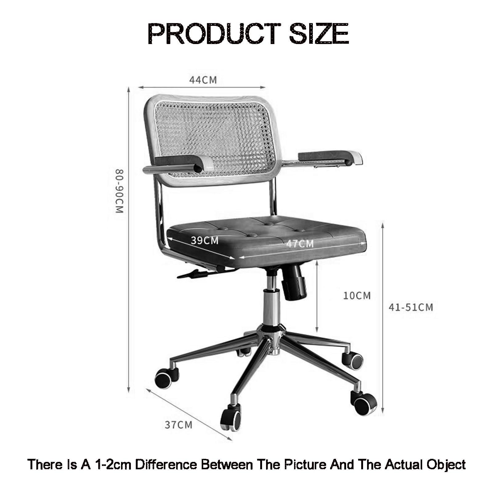 Krzesło Biurowe Do Komputera, Ergonomiczne Krzesło Do Gier Komputerowych, Z Kółkami Obrotowymi 360°, Dla Dorosłych I Nastolatków(Color2)