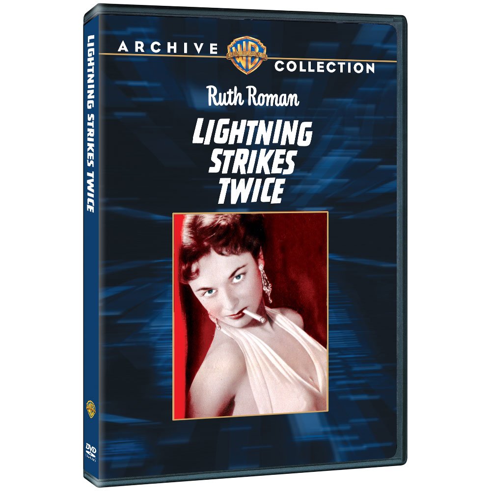 Lightning Strikes Twice DVD para noches de cine clasico norteamericano y suspense en casa