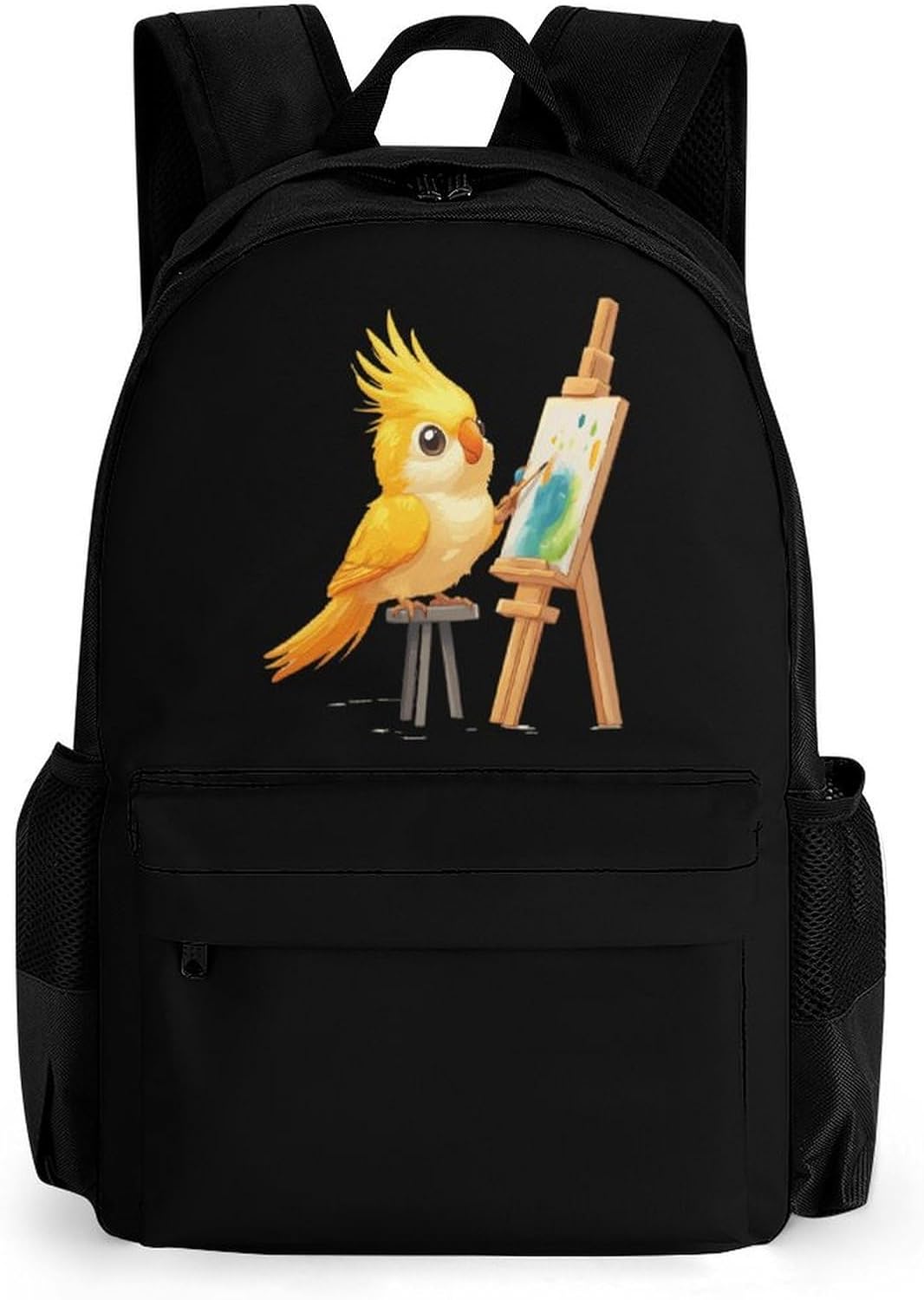 Cockatiel Artist Bird Laptop Backpack for Men Women Fashion Computer Bag Business Travel Daypack