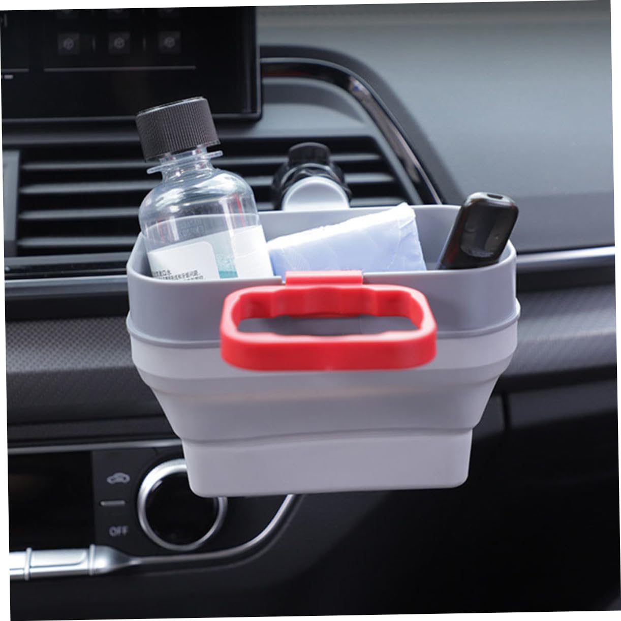 Dipping Sauce Holder for Car Uchwyt Sosy z Przestronnym Wnętrzem Do Montażu Wentylacji Samochodowej Idealny Przekąski Podróży
