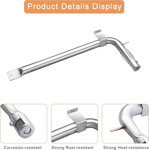 Miniatura 6 de PB050012 Viking Electrodomésticos Quemador de horno, tubo de quemador de acero inoxidable para EVGIC305 VGIC365 VGRC605 VGSS480 VGIC367 VGSC300