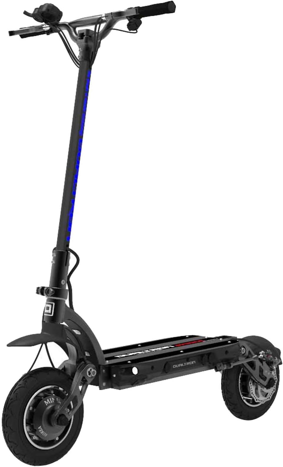 Dualtron Spider Lightest Electric E Scooter for Adults Foldable, 3000W Peak Power Dual Motor | Max Speed 35+mph | 60V 1050Wh Battery | 45 Miles Distance | Weigh 44 lbs (1-yr US Warranty)