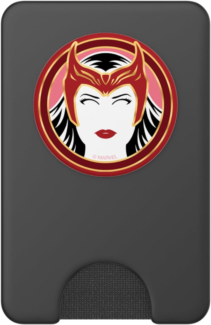 Marvel WandaVision Wanda Maximoff Scarlet Witch PopSockets PopWallet for MagSafe