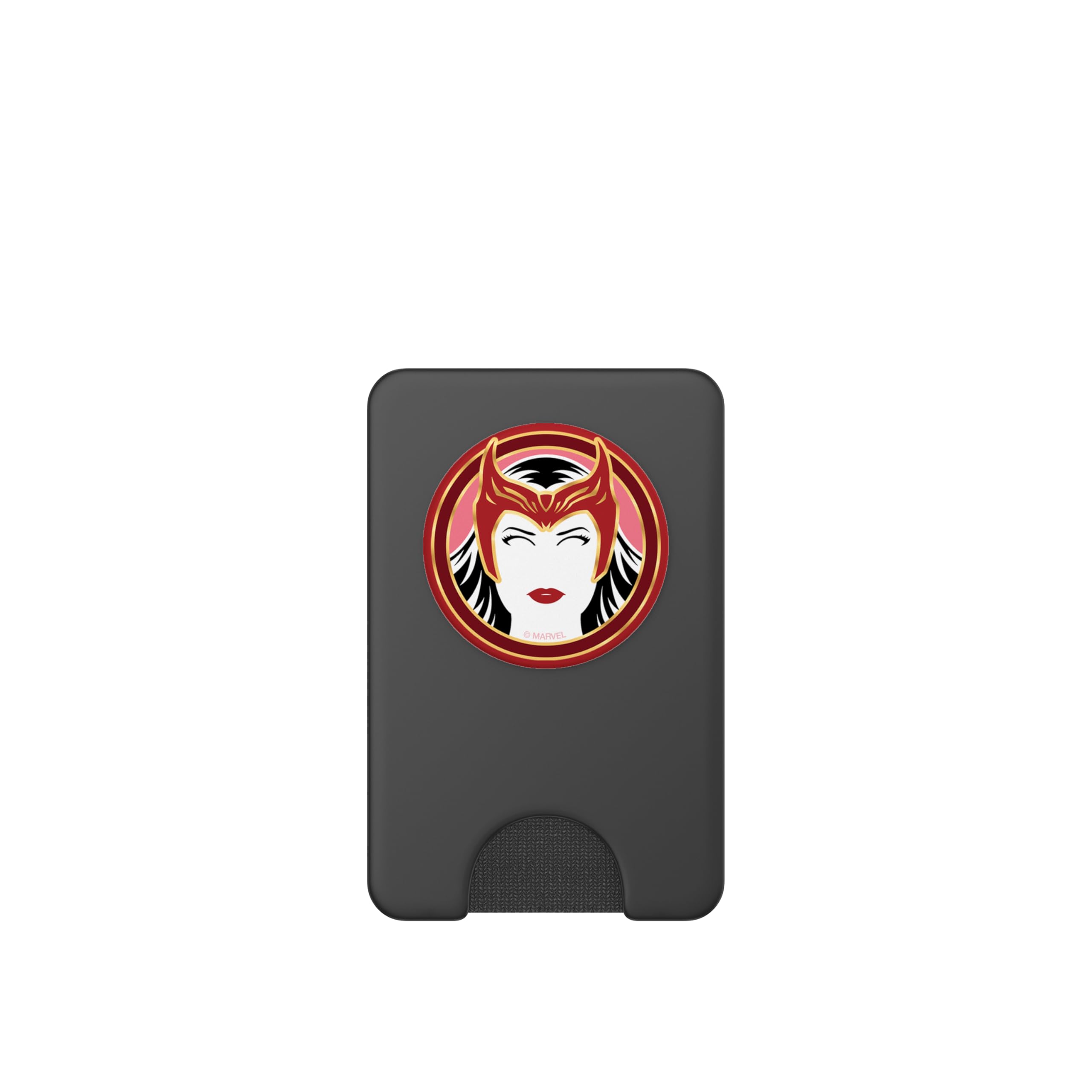 Marvel WandaVision Wanda Maximoff Scarlet Witch PopSockets PopWallet for MagSafe, Black - Image 2