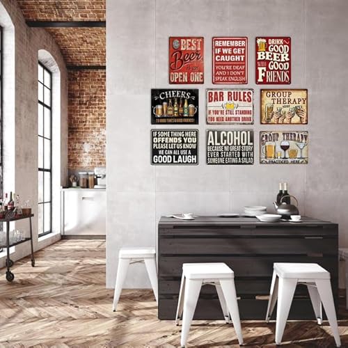 Geroclonup Vintage Darts Knowledge Metal Tin Sign Dart Board Accessories Dart Holder Wall Mount Dart Throw Line Poster Metal Aluminum Signs 14X20cm - Image 2