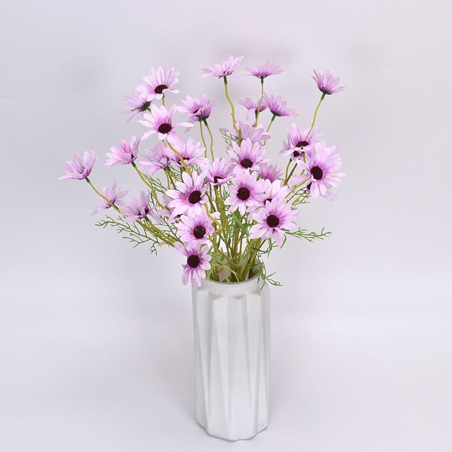 YATUOPNG Artificial Plant In Pot-Simulation Of Daisy Home Wedding Photography Props Decoration Flowers Lightpurple(Lightpurple)