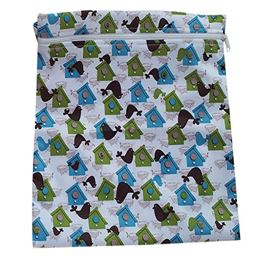 Sack für Stoffwindeln, wasserdicht, mit Reißverschluss Cover