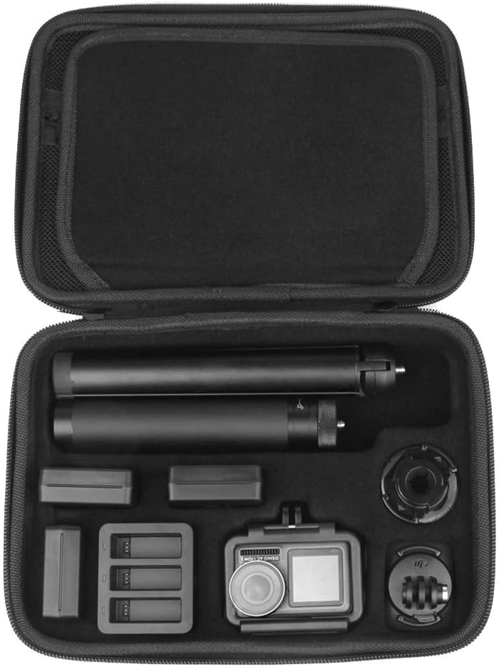 Protective Portable Storage Bag Waterproof Hard Carrying Case DIY Standard Package Kit for DJI OSMO Action Camera Accessories-Standard Carrying Case