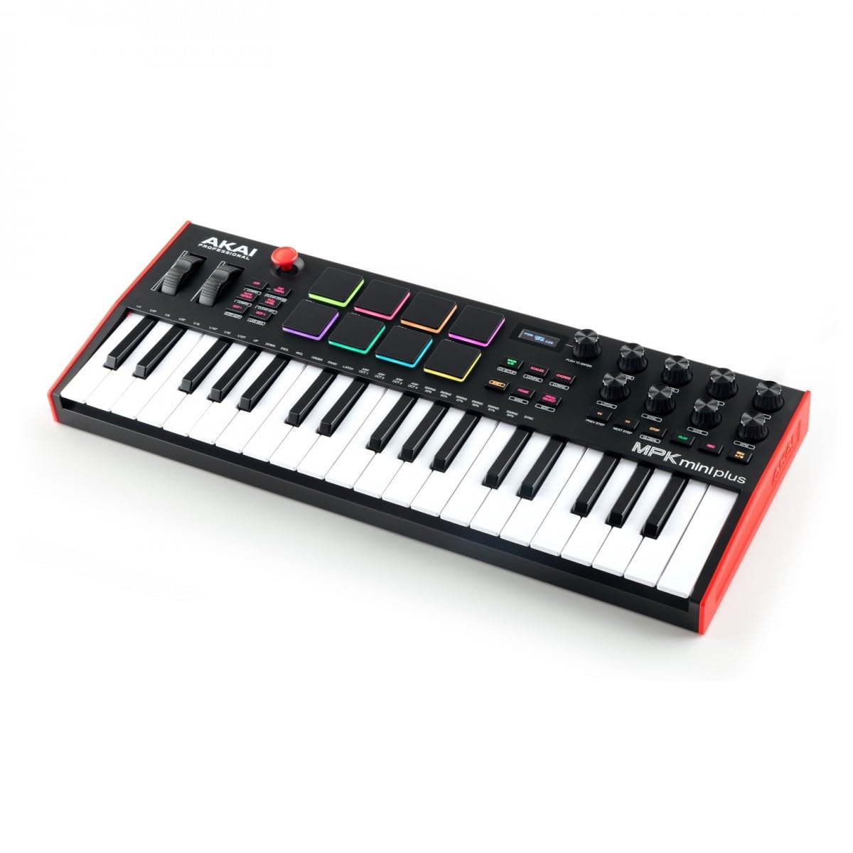 Akai Teclado Controlador MIDI Mini Plus | 37 Teclas, USB, Dynamic
