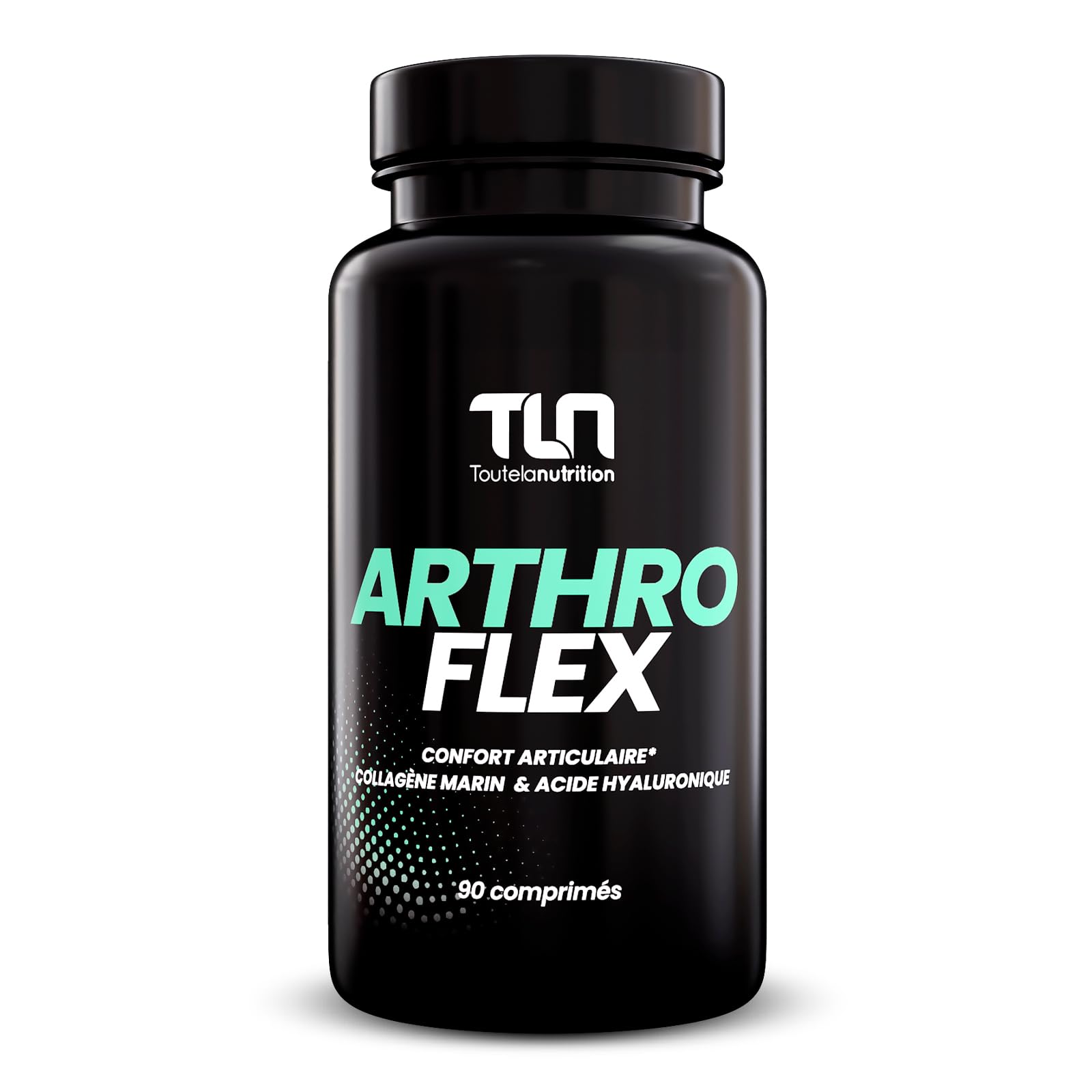 Arthro Flex | Articulations Douloureuses, Soulagement Rapide et Durable | Collagène, Glucosamine, Chondroïtine, MSM, Acide Hyaluronique | Souplesse, Flexibilité et Mobilité | 90 Comprimés | TLN