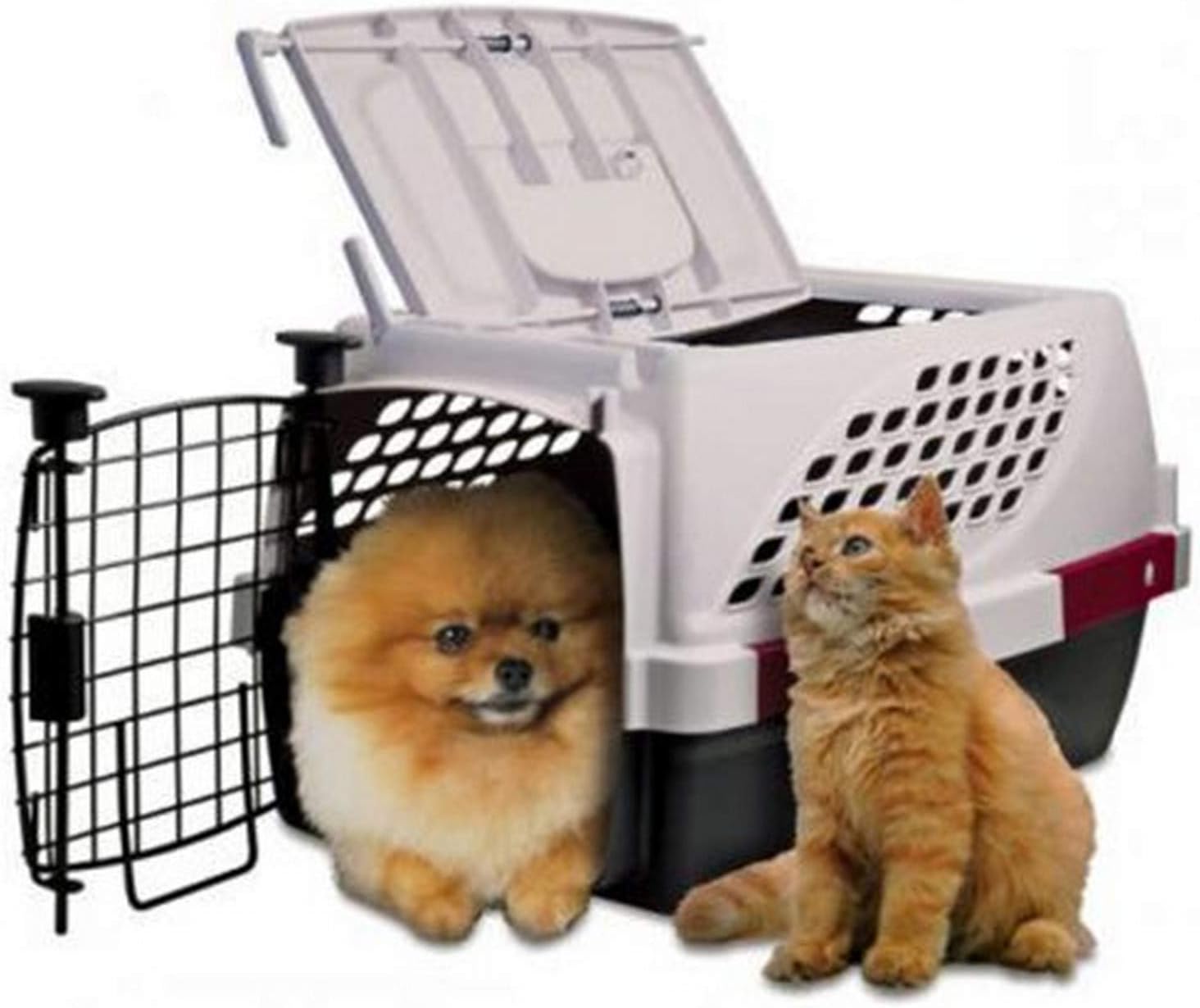 Noz2Noz Pet Suite Multi-Use Pet Kennel, Double Door, 23-Inch