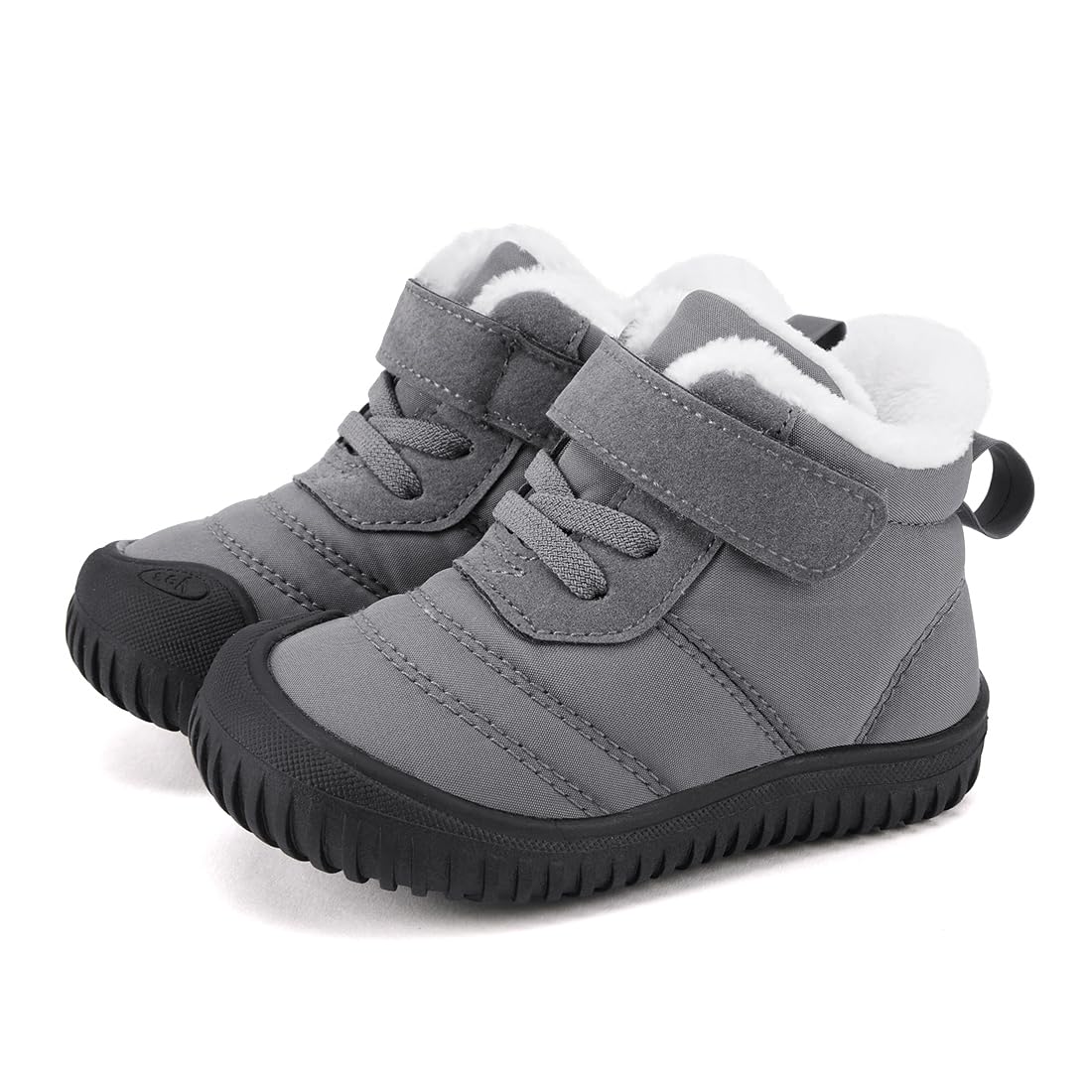 BMCiTYBM Toddler Baby Snow Boots Baby Boys Girls Winter Walking Shoes