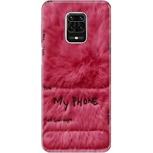 Xiaomi Redmi Note 9 Pro Max ile Uyumlu Silikon K l f, My Phone Temal  Desenli, Darbe Emici