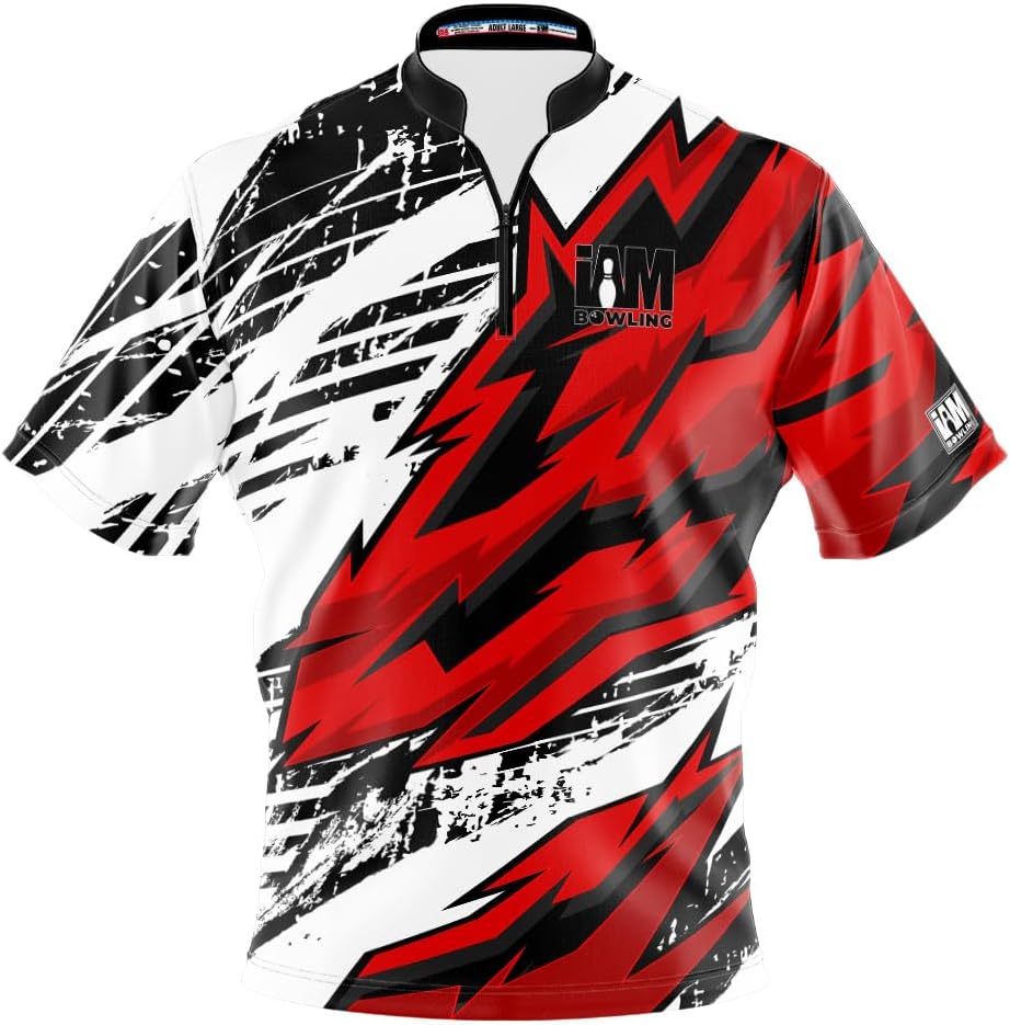 Logo Infusion Dye-Sublimated Bowling Jersey (Sash Collar) - I AM Bowling Fun Design 2009 - NO Logo