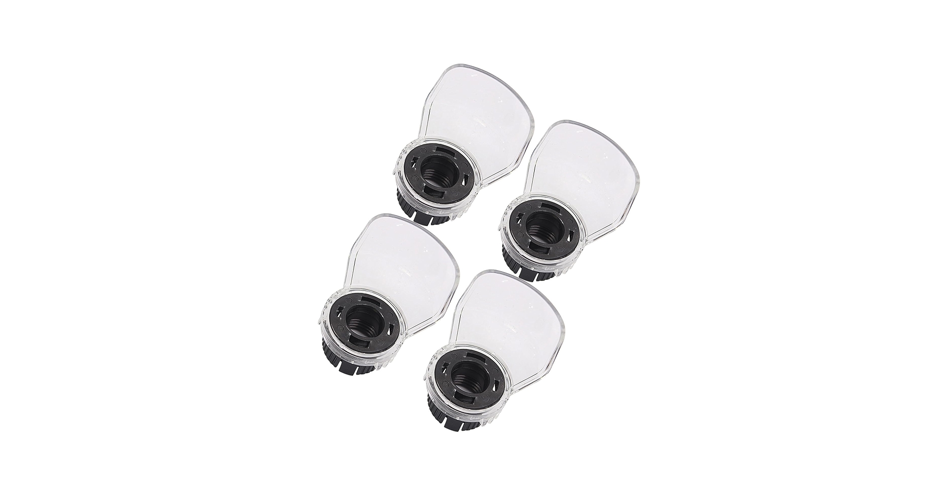 Amazon.co.jp : シールドアタッチメント 4個セット 透明 飛散