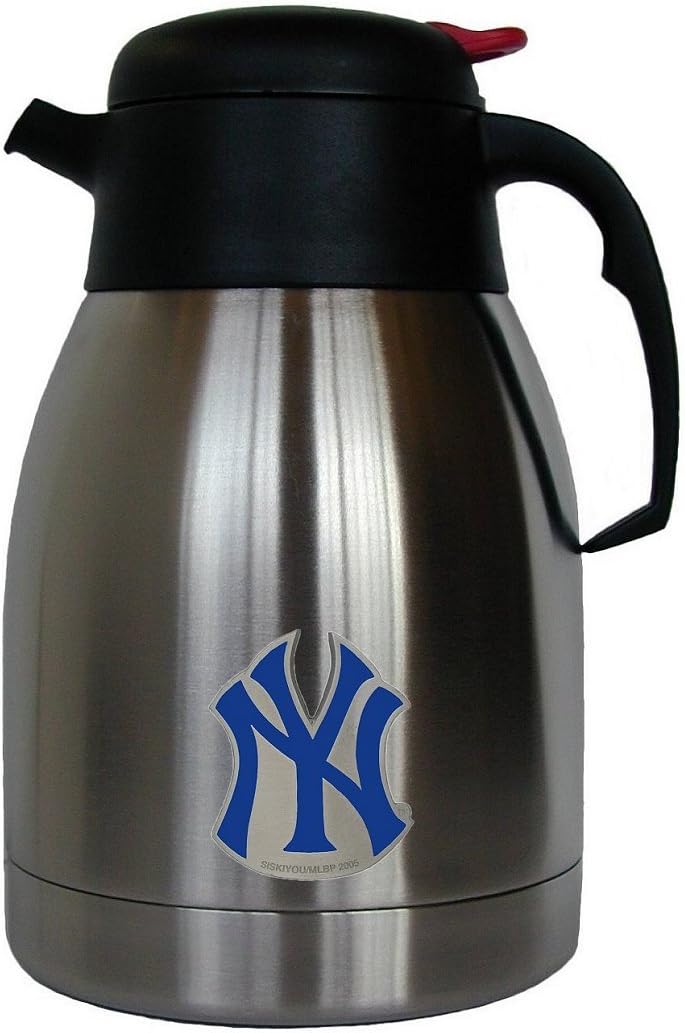 MLB New York Yankees Coffee Carafe Sports Fan Coffee Mugs Sports & Outdoors
