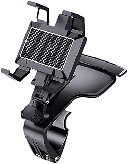 حامل موبايل للسيارة يثبت على التابلوه من ميلفون، تصميم عالمي قابل للدوران 1200 درجة، حامل موبايل لتابلوه السيارة مناسب للموبايلات من 3 الى 7 بوصة
