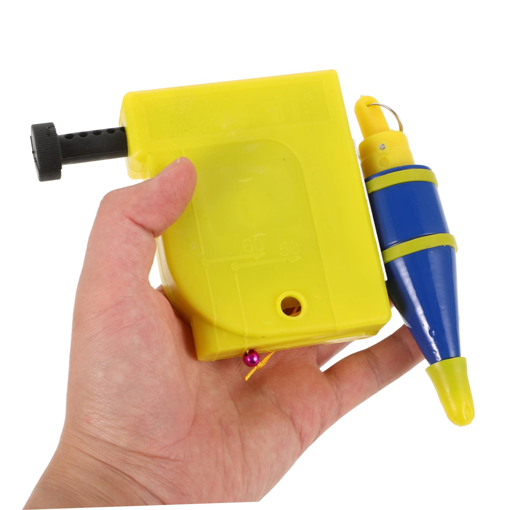 VILLCASE Martillo Colgante de Alambre de Construcción 5m Herramienta de Medición Vertical Plomada de Hierro para Carpintería y Construcción Duradera y Resistente