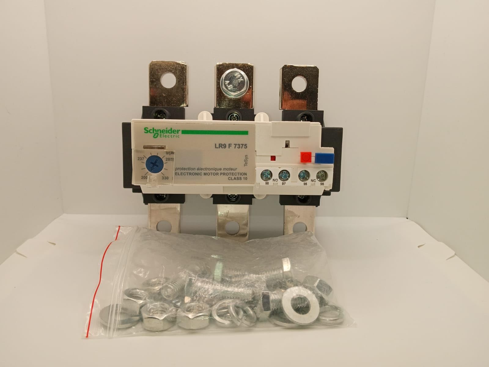 Schneider LR9F7375 Overload Relay 200…330 A 1000 V Motor Protection 50/60 Hz 1 NO, NC…