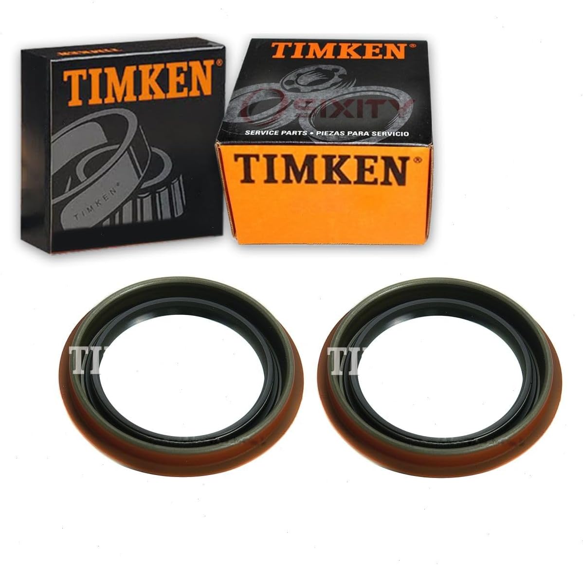2 pc Timken Transmission Output Shaft Seals compatible with Dodge Grand Caravan 1988-2018
