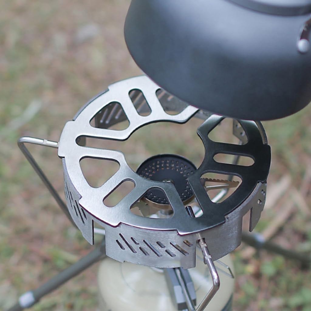 Stove Windshield Portable Stainless Steels Windproof Rings Campings Stove Windscreen Stove Windshield Easy to