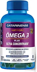 Ômega 3 Plus - 120 Cápsulas - Catarinense Nutrição