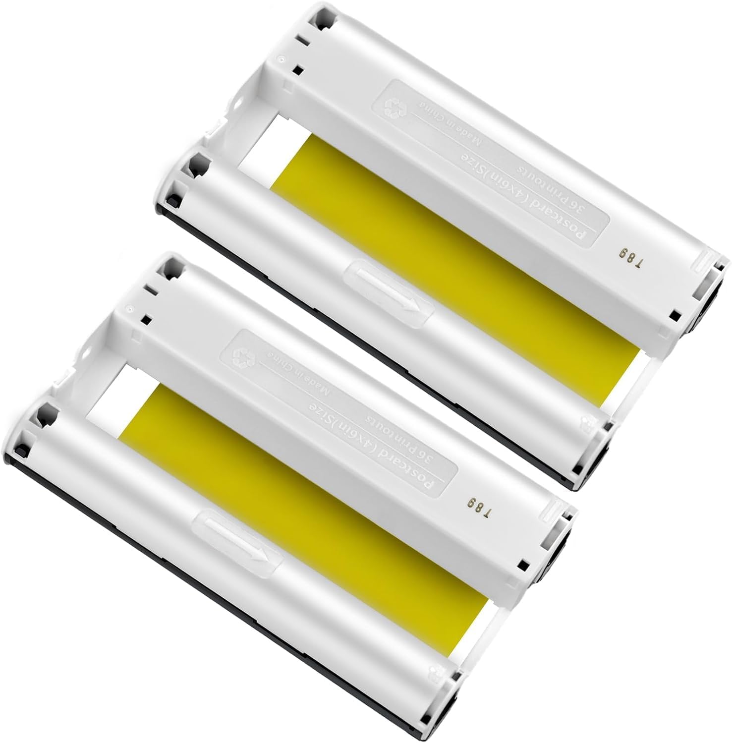 USUPERINK 2 Pack Compatible CP1500 Ink Cassette Replacement for Canon Selphy KP-108IN KP-36IN Color Ink Cassette 4X6 Inch for Selphy CP1300 CP1200 Wireless Compact Photo Printer