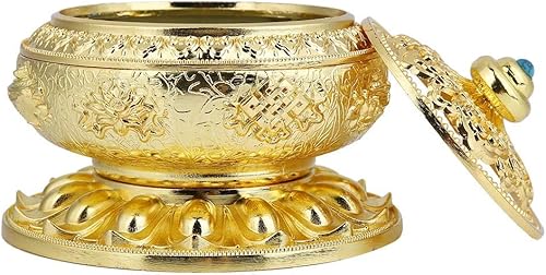 Miniatura 8 de Incienso, soporte para incienso, aleación de cobre de loto, reflujo de humo, esmalte de cerámica, soporte de cono de incensario, decoración del