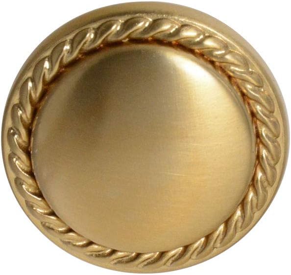 Knob Deals #1699-1-3/16" Cabinet Knob, Amber Gold - 25 Pack