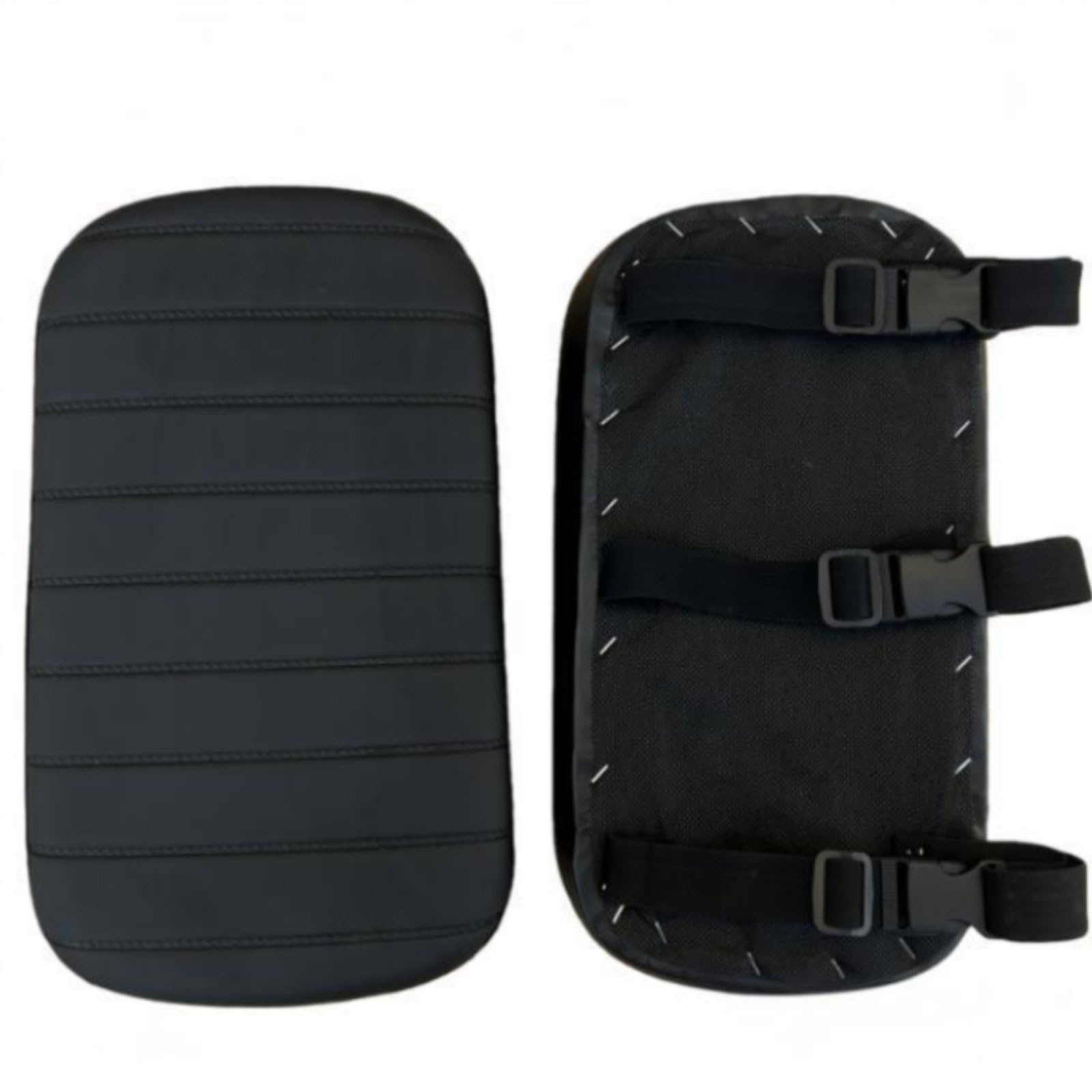 Adjustable Straps Electric Bike Rear Seat Cushion Comfortable Thick Padded Bike Back Seat High Load Capacity Vehicle Accessory Waterproof for Passengers, Children, Horizontal Stripe|Other Seating-image-27