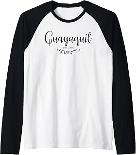 Guayaquil Ecuador Vacation South America Travel Ecuador Raglan Baseball Tee