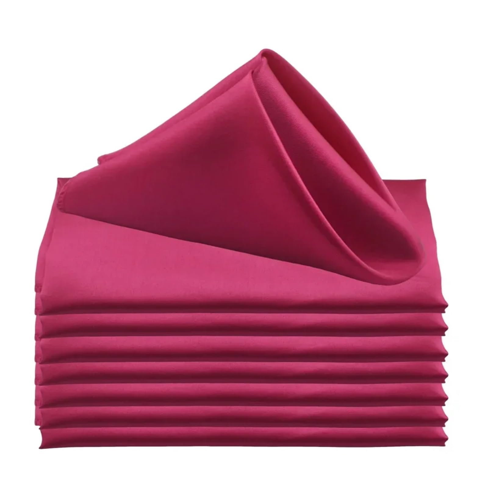 Table Napkins 30pcs 30cm Satin Square Napkins Handkerchief Table Dinner Napkin For Wedding Party Decoration Birthday Christmas Cloth(Color3)