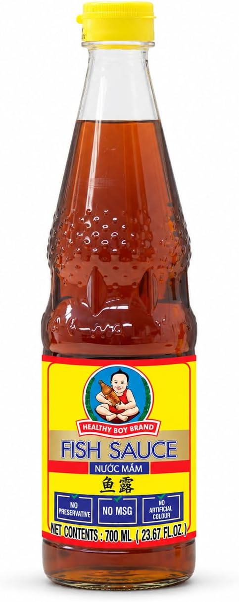 Healthy Boy Fish Sauce 700ml โ Anchovy Seasoning for Asian Cuisine Cooking