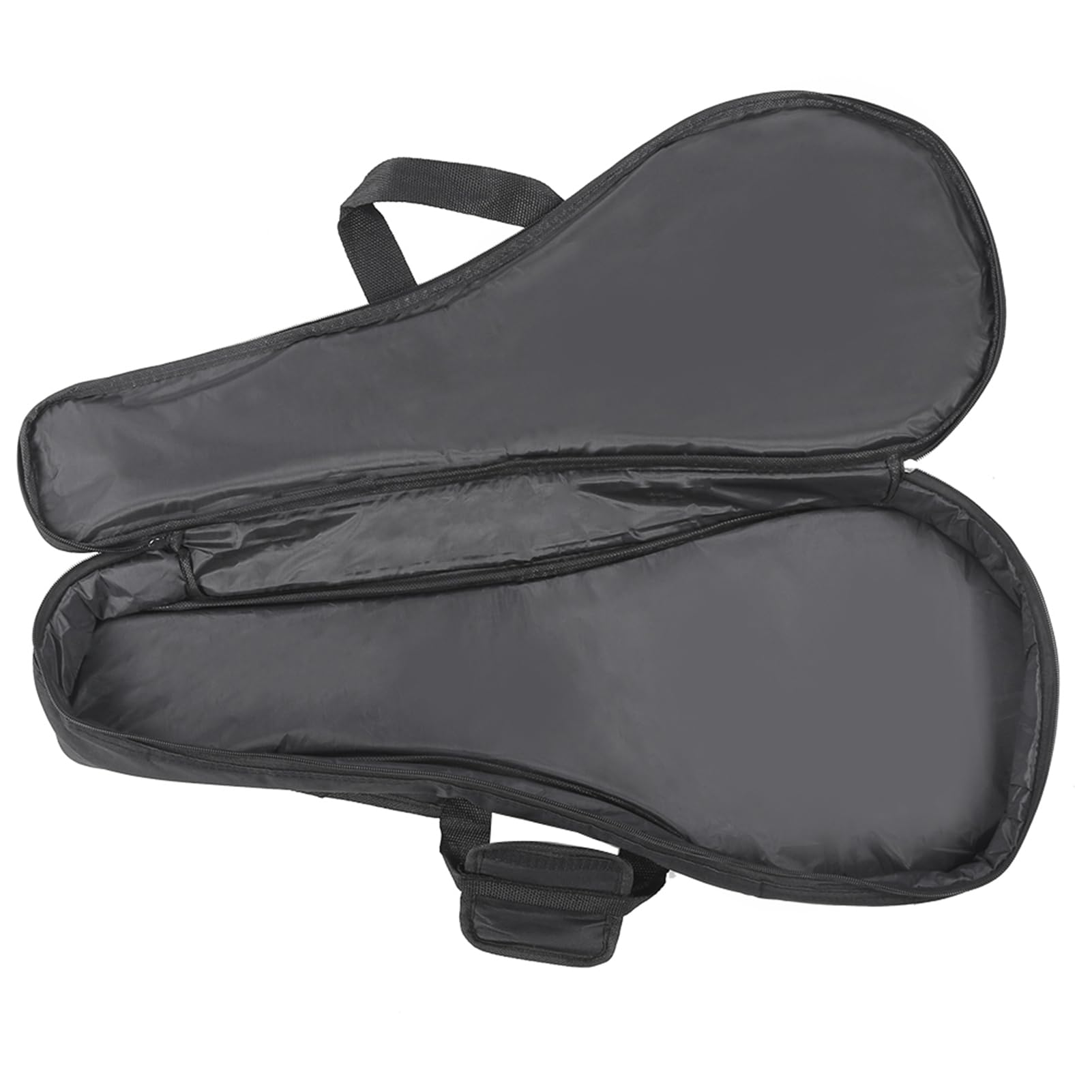 Custodia per mandolino, custodia morbida impermeabile con doppia cerniera tessuto Oxford addensato portatile tasche laterali ampie for musicisti viaggi esibizioni all'aperto