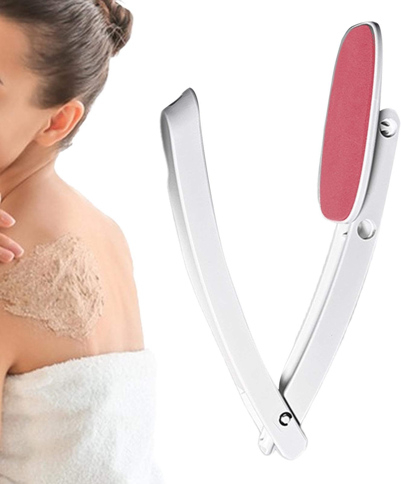 Lotion Applicator for Back, Lotion Applicator for Back & Body, Cream Applicator Back Brush, Body Wash Brush, Sunscreen Applicator for Kids Women Mens